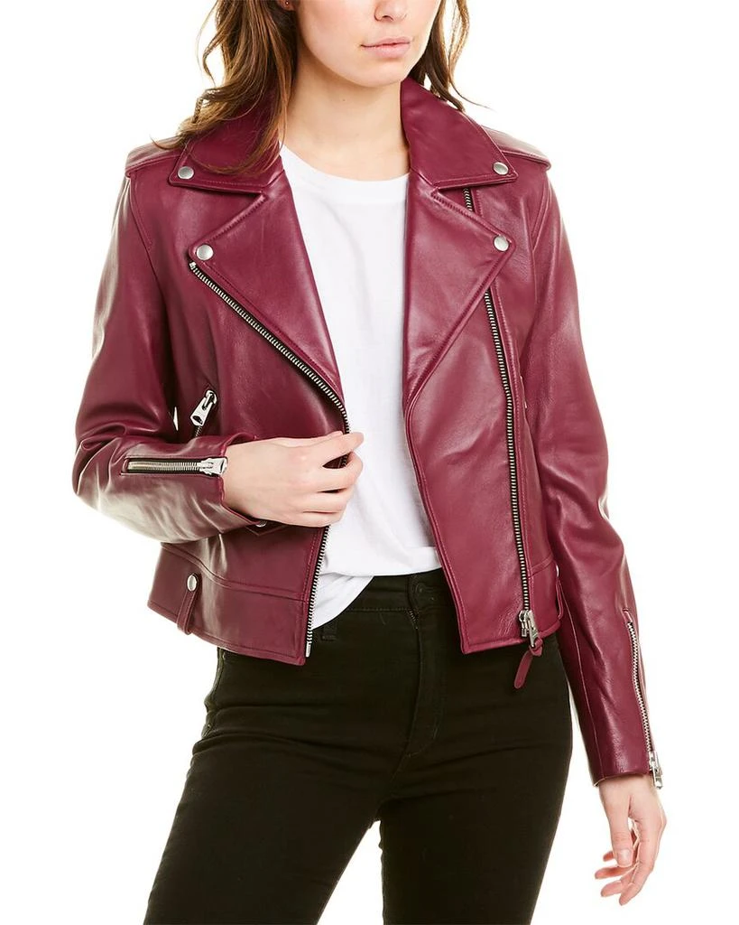 Mackage Mackage Classic Leather Moto Jacket 1