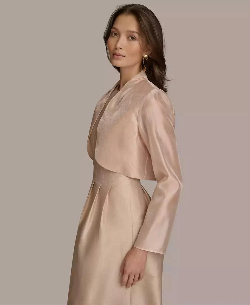 Donna Karan Women's Open-Front Long-Sleeve Shrug 4