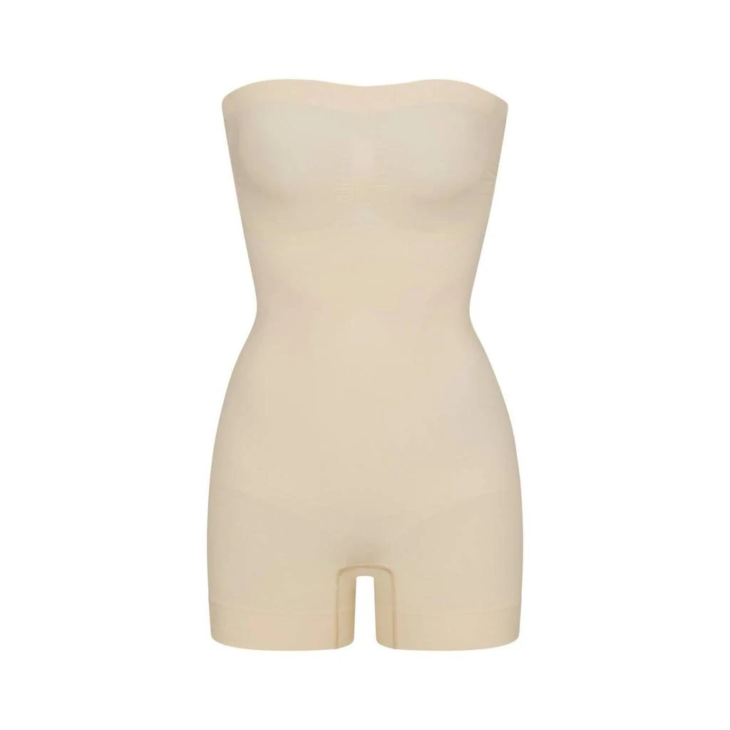 SKIMS Skims - Seamless Sculpt Strapless Shortie Bodysuit 4