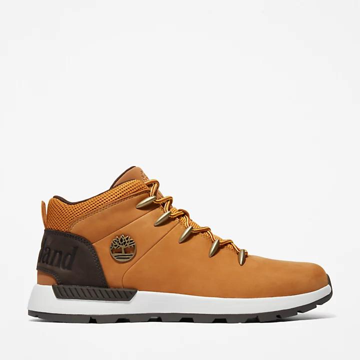Timberland Sprint Trekker Hiking Boot for Men in Yellow and Black