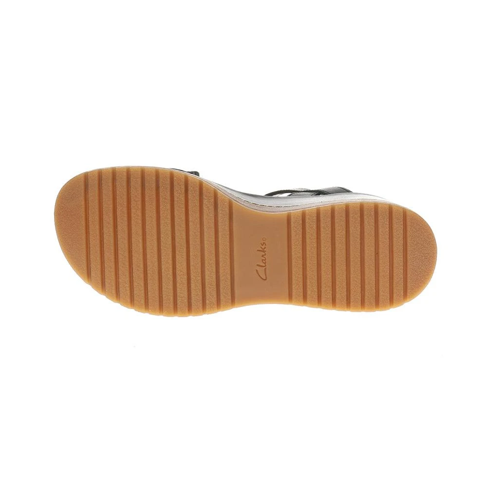 Clarks Kassandra Bar Wedge Sandals 5