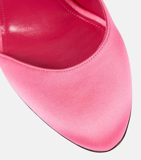 The Attico Carrie satin pumps 6