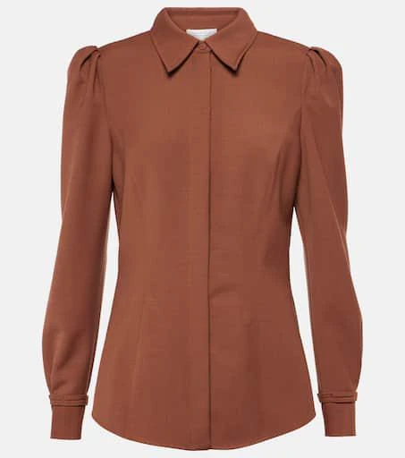 Gabriela Hearst Talbot wool shirt 1
