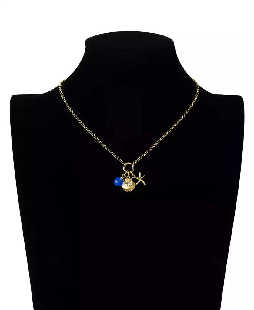 Unwritten Agate Sea Life Charm Necklace 4