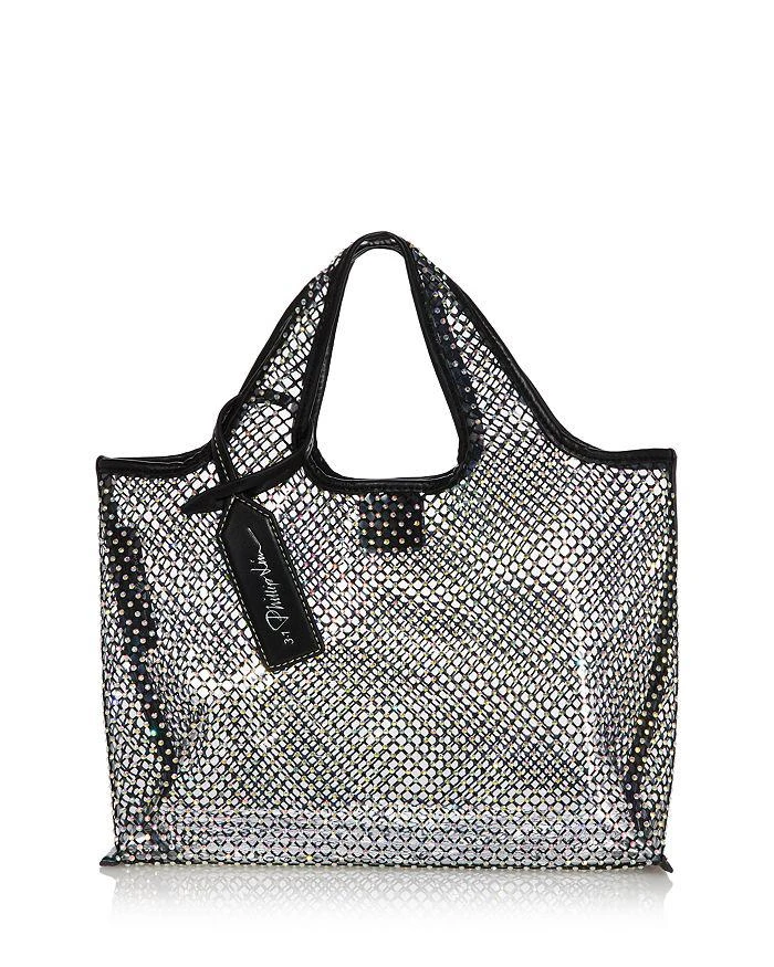 3.1 Phillip Lim Crystal Mesh Mini Market Tote 1