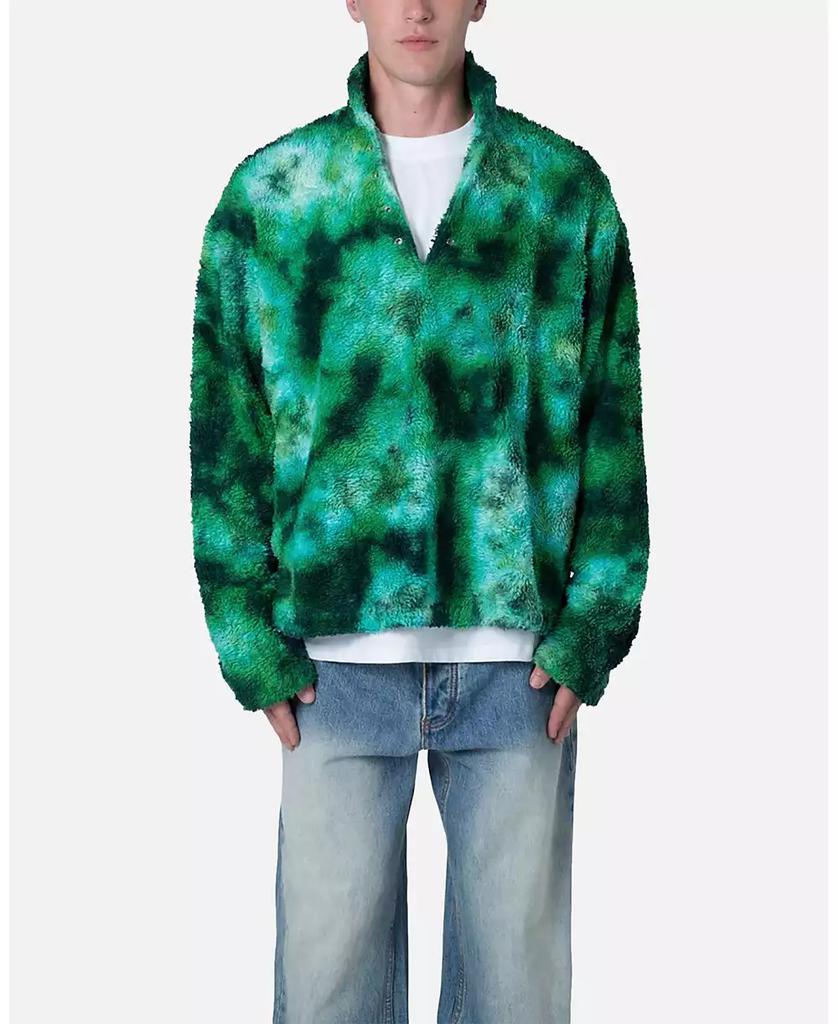 Loiter Men's Tie Dye Sherpa Pullover Sweater