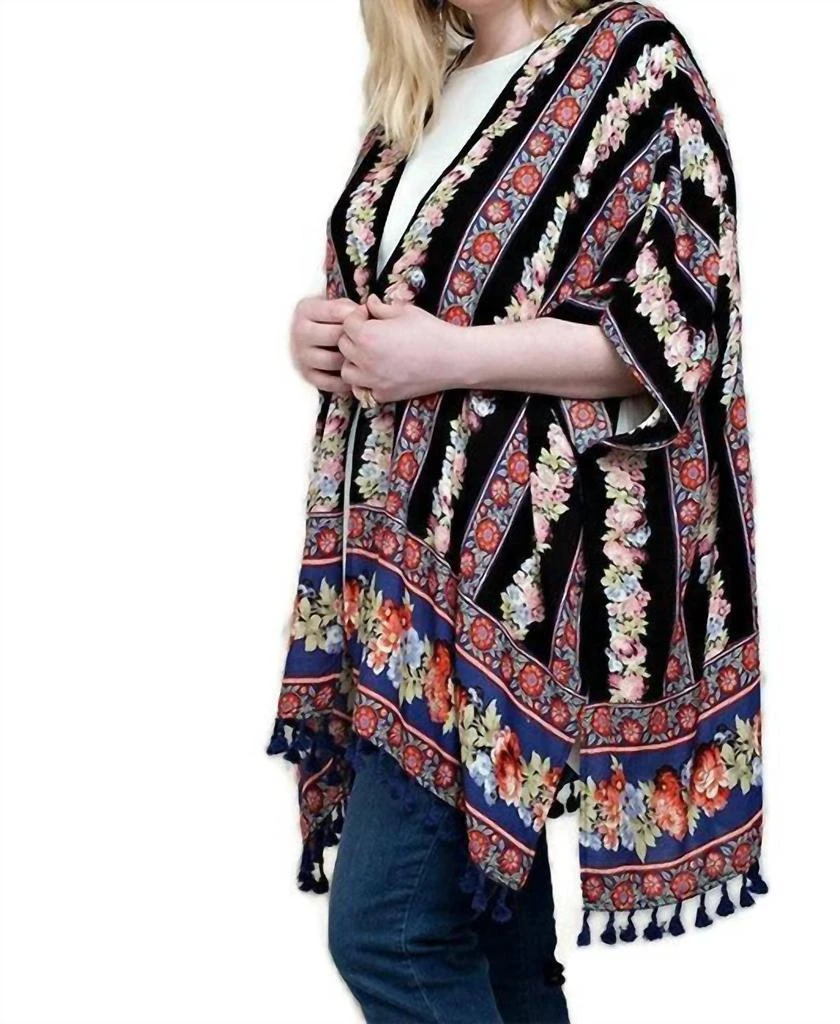 Kori Kori - Back Crochet Patch Kimono Jacket 3