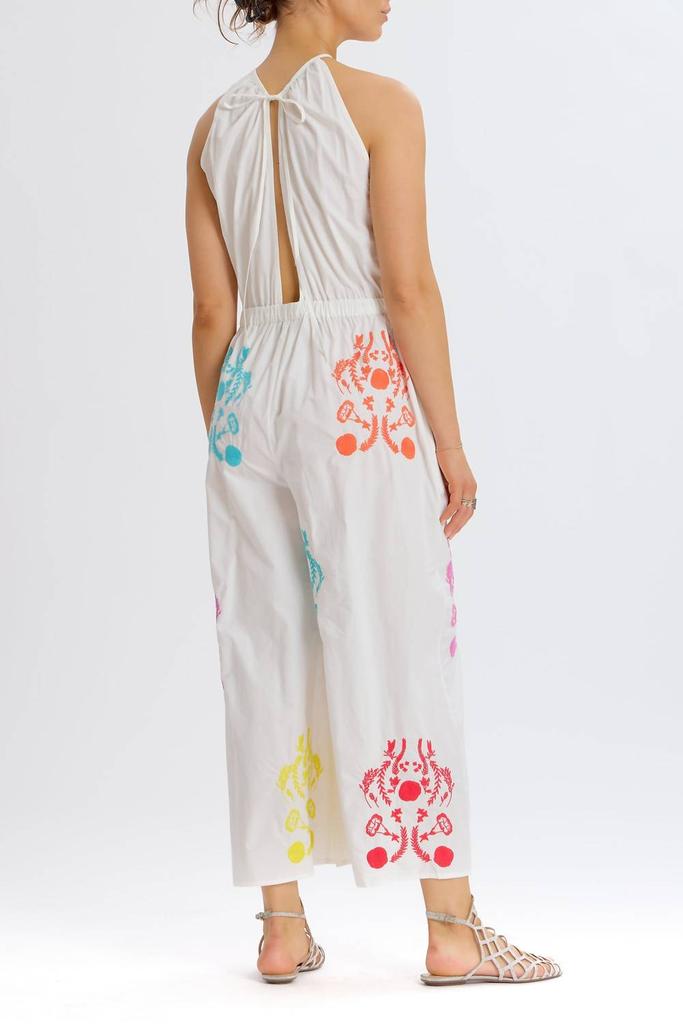 Something Navy Something Navy - Rainbow Embroidered Jumpsuit