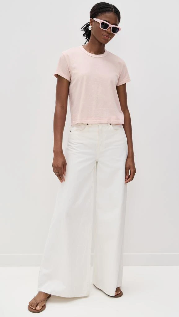 James Perse Shrunken Crew Neck Tee 4