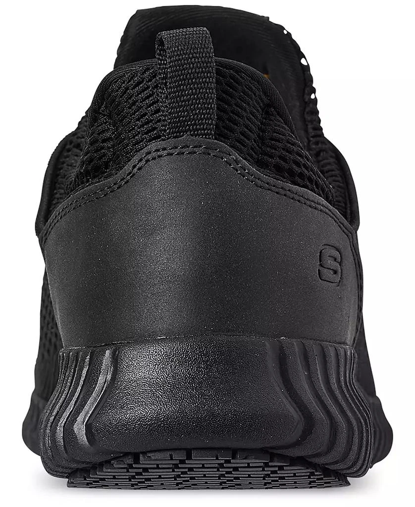 SKECHERS Men's Work Relaxed Fit Cessnock Slip-Resistant Work Athletic Sneakers from Finish Line 3