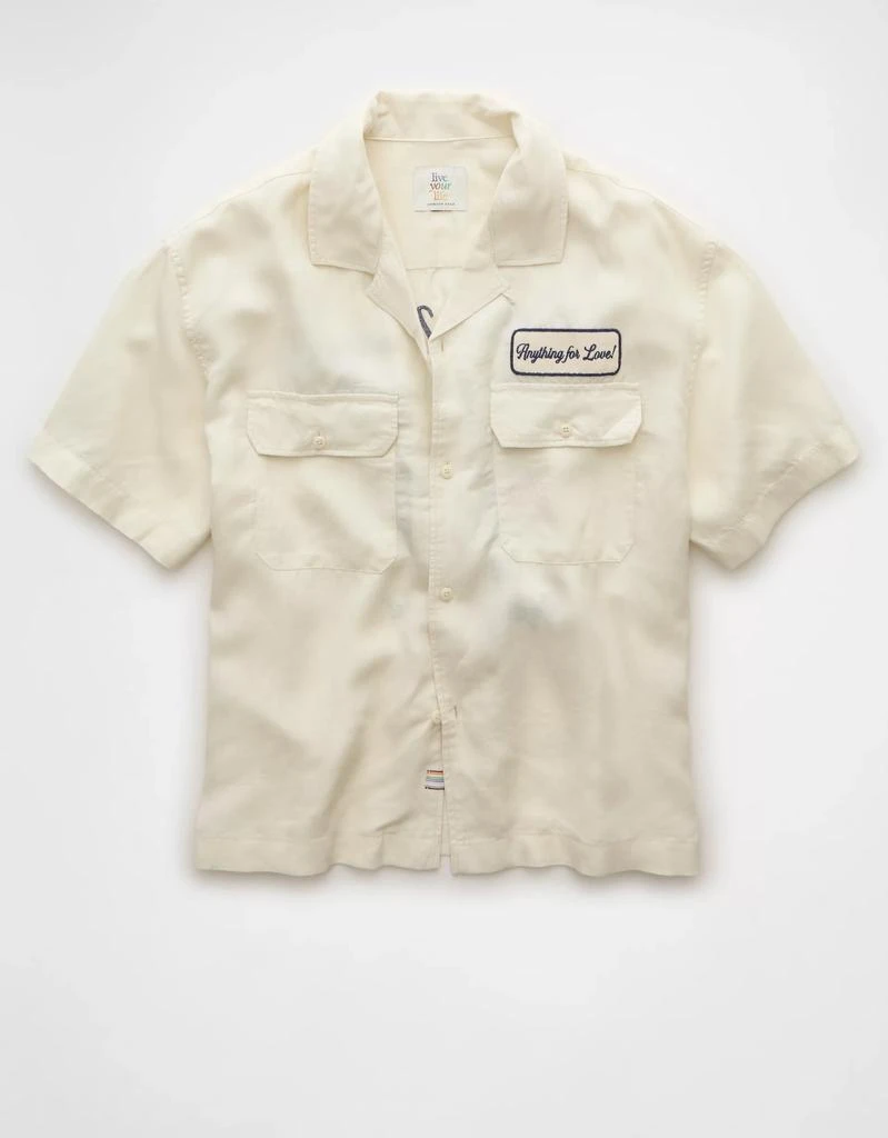 AE AE Pride Poolside Embroidered Button-Up Shirt 4