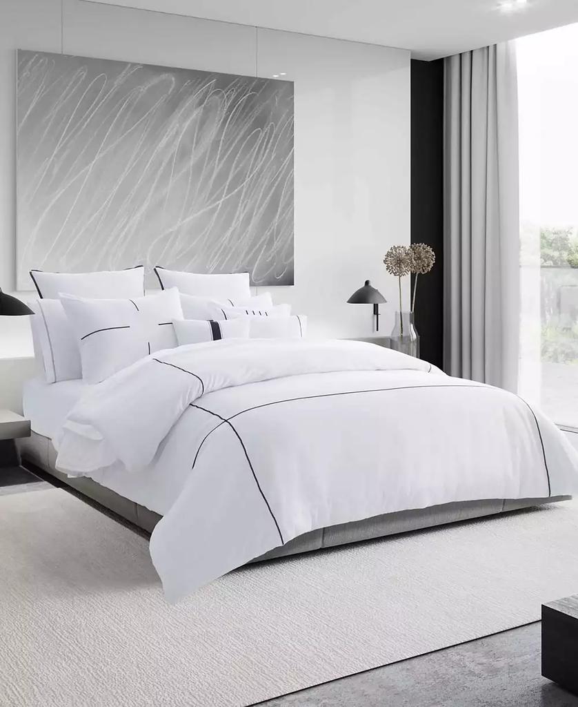 Vera Wang Zig Zag Cotton Sateen 3-Pc. Duvet Cover Set