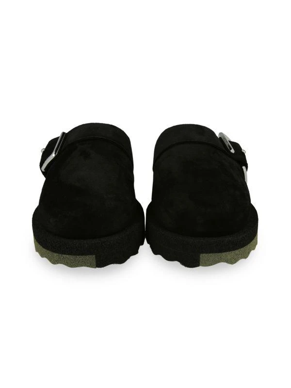 Off-White Leather Mules 5