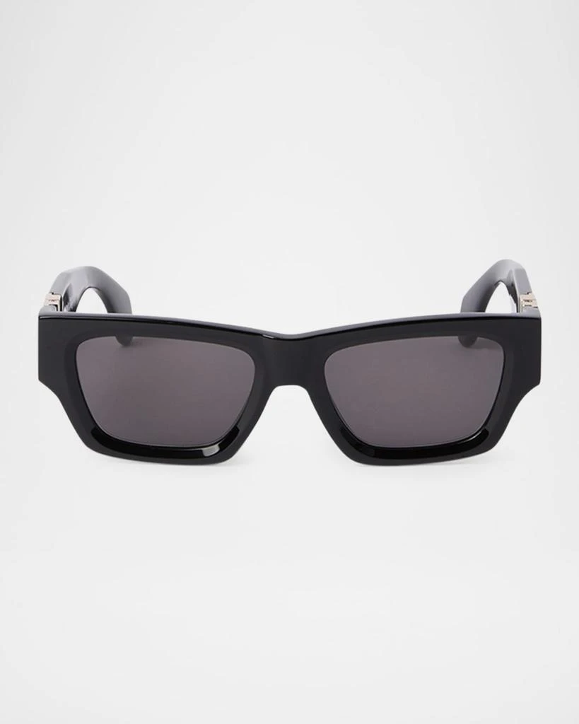NOAH Dark Grey Oval Unisex Sunglasses PERI104 1007 54 – On  display picture 3
