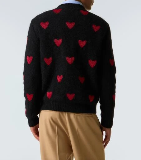 Valentino Lamé jacquard sweater 4