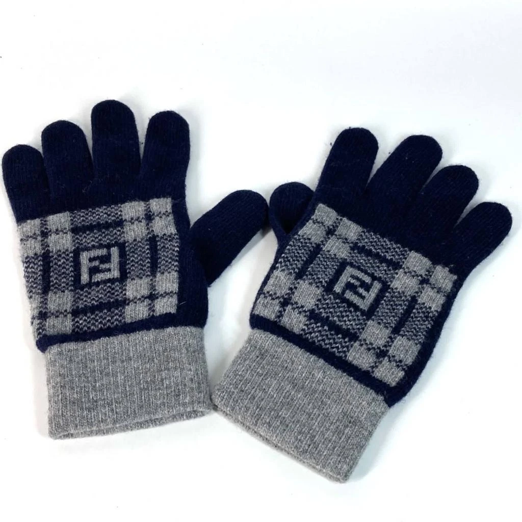 Fendi Wool Warm Gloves (Pre-Owned)