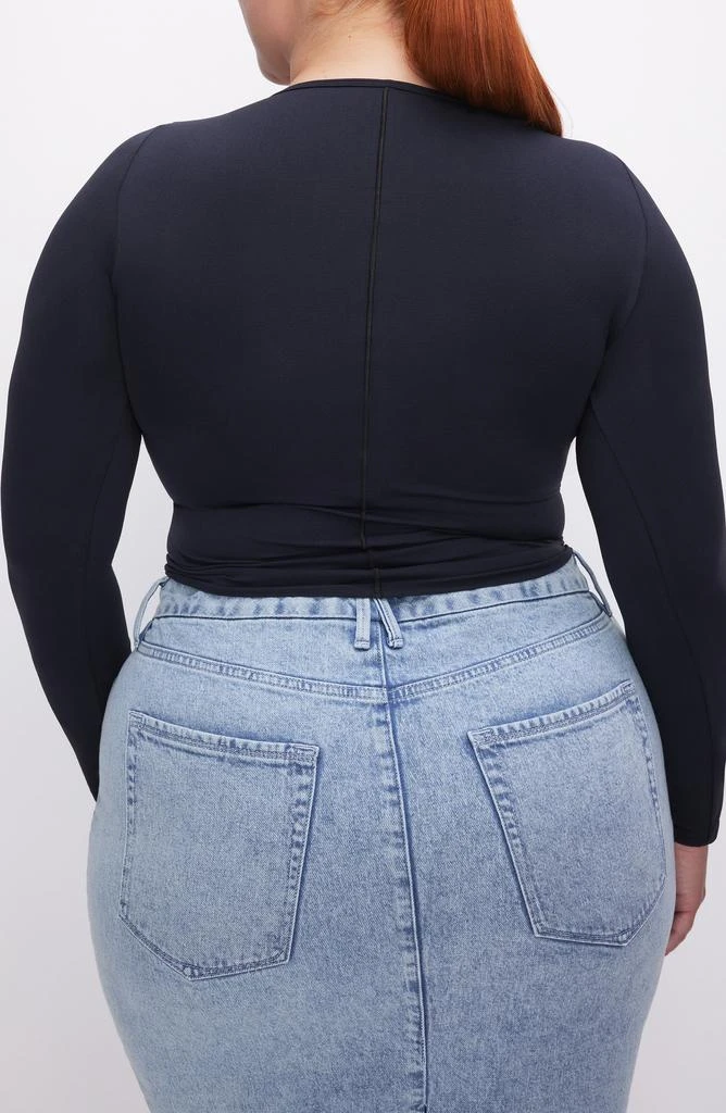 Good American Sculpted Seamless Long Sleeve T-Shirt 4