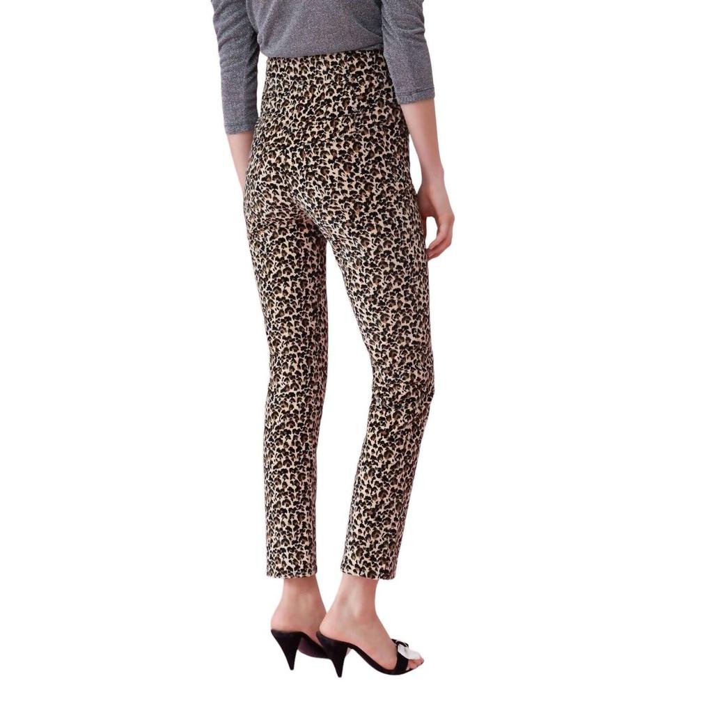 Rebecca Taylor Rebecca Taylor - Leopard Velvet High Waist Pants