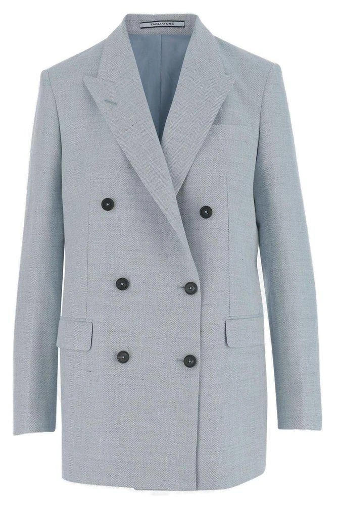 TAGLIATORE Tagliatore Double-Breasted Tailored Blazer