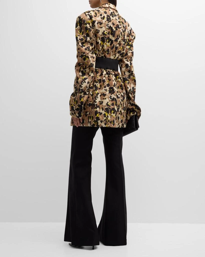 Hellessy Finn Rosette Single-Breasted Blazer Jacket 6