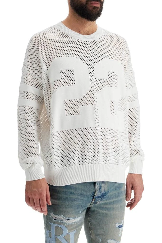 AMIRI Amiri Perforated Crewneck Jumper 2