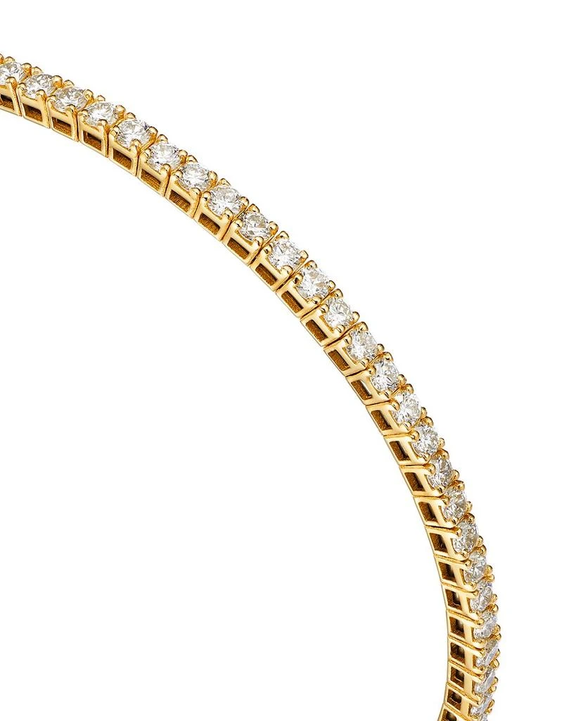 Moon 
Meadow Lumeniri 14K Yellow Gold Lab Grown Diamond Flexible Bangle Bracelet 3