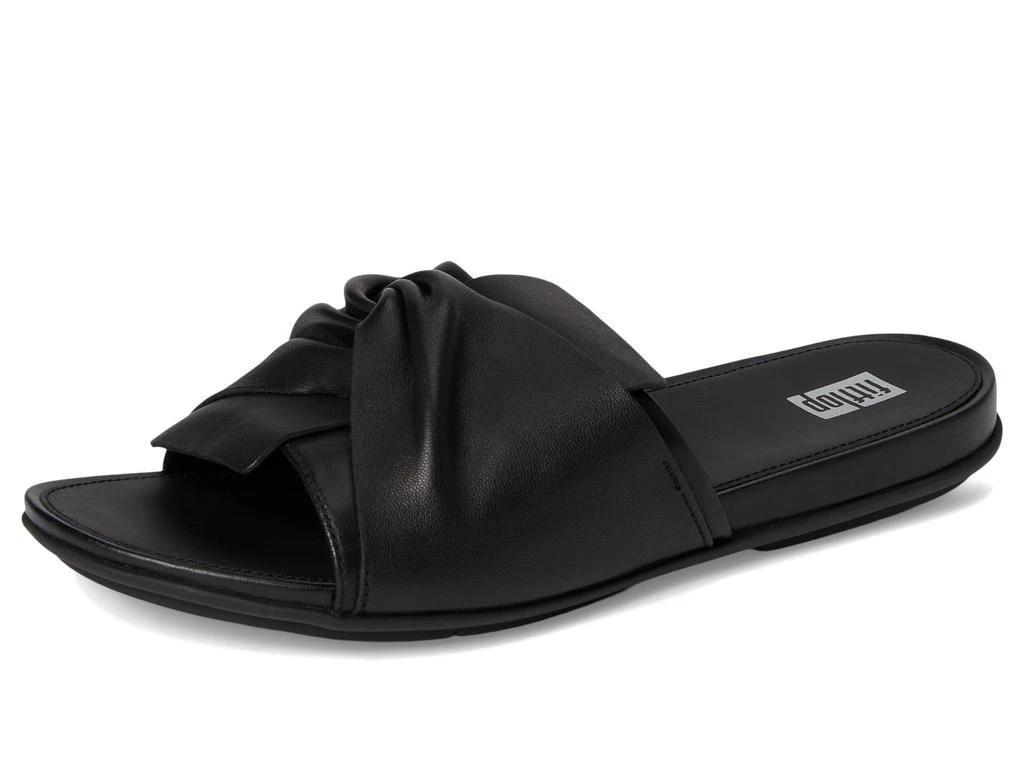 FitFlop Gracie Soft-Twist Leather Slides 7
