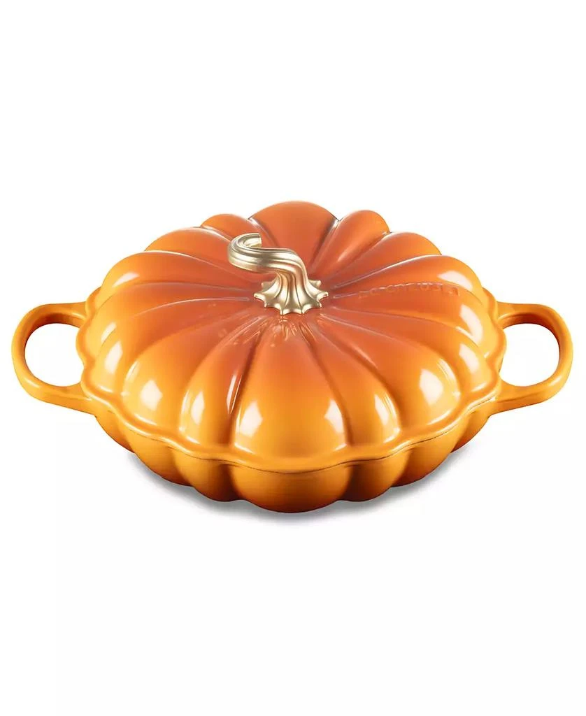Le Creuset Enameled Cast Iron Signature Pumpkin Braiser, 2.75 qt. 1