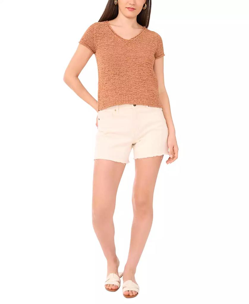 Vince Camuto Women's Short-Sleeve Knit Top