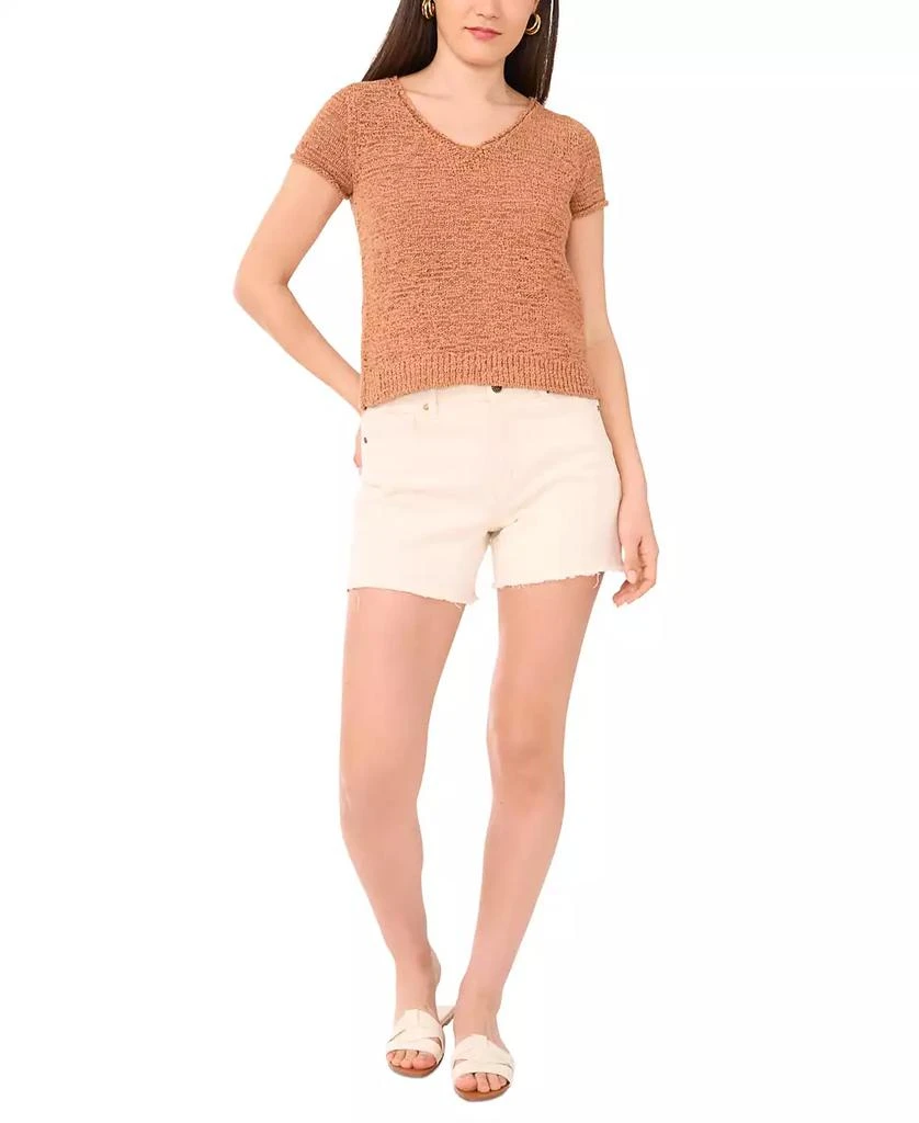Vince Camuto Women's Short-Sleeve Knit Top 2