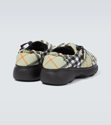 Burberry Burberry Check quilted mules 6