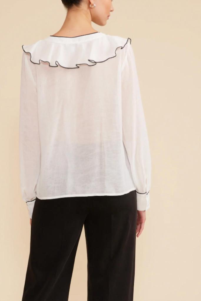 Lucy Paris Lucy Paris - Rita Ruffle Top