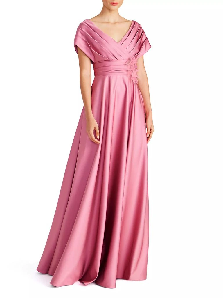 Theia Cecelia Draped A-Line Gown 2