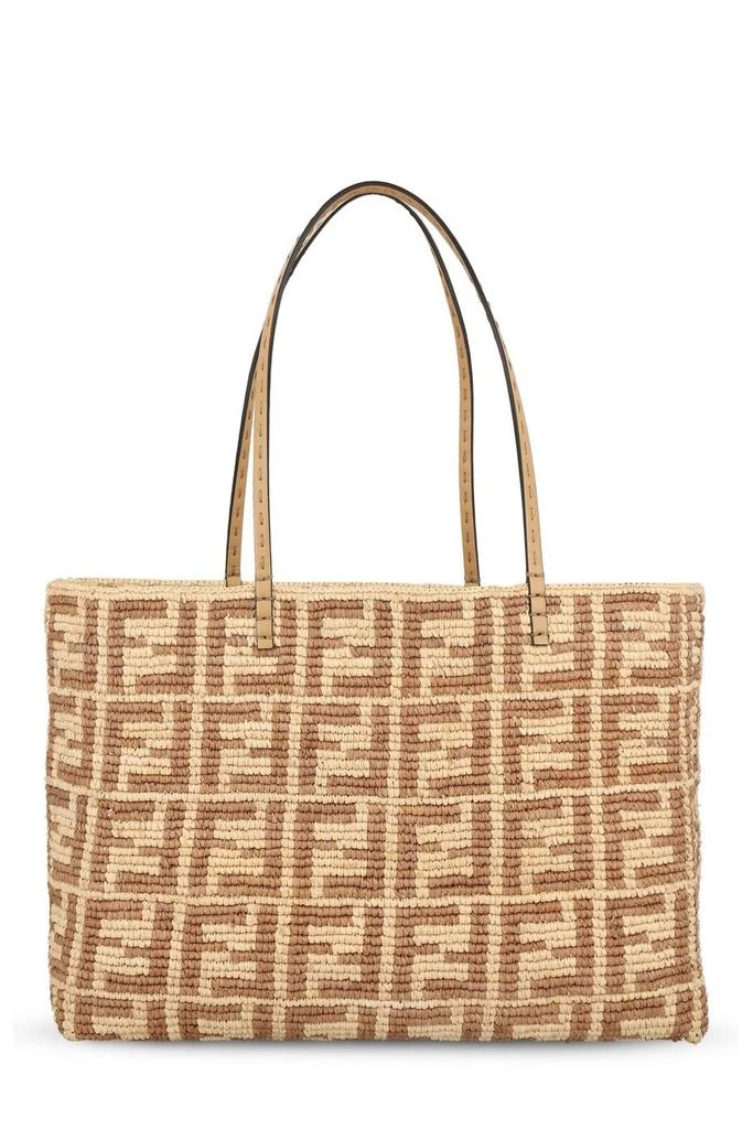 Fendi Fendi Large Roll FF Crochet Tote Bag 2