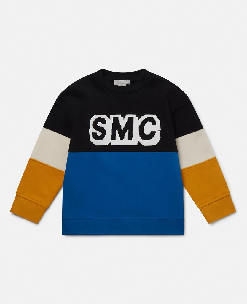 Stella McCartney Stella McCartney - Logo Graphic Sweatshirt, Woman, Multicolour, Size: 8 1