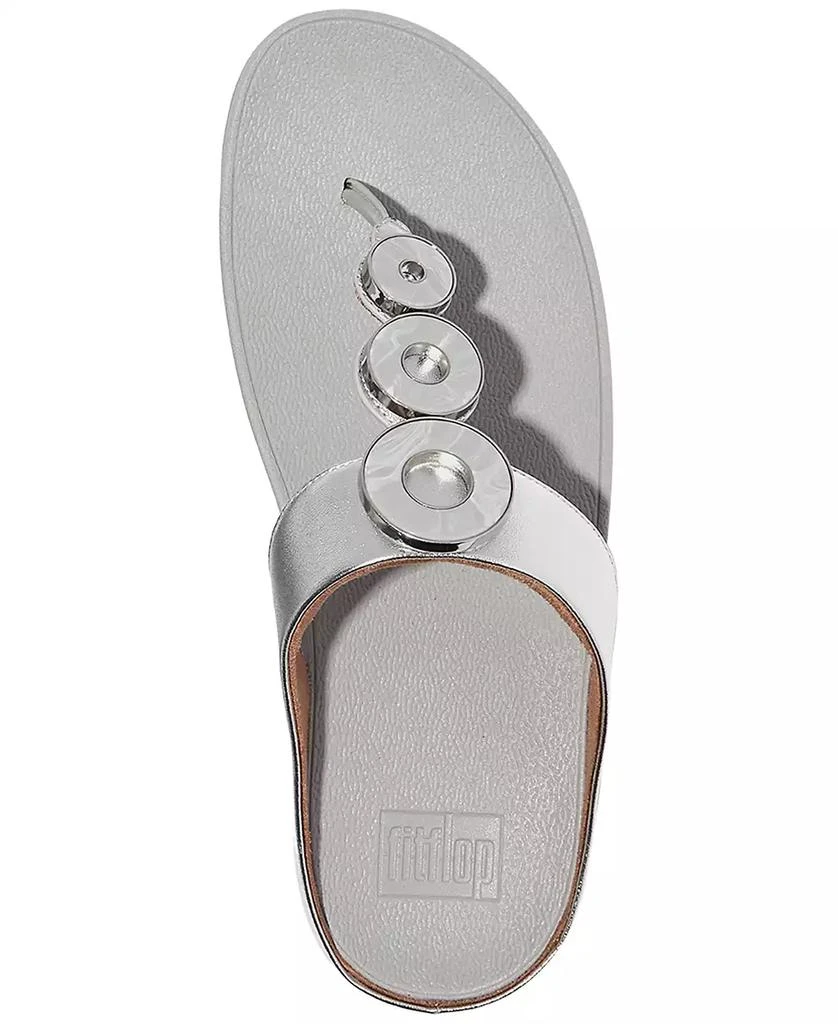 FitFlop Women's Fino Resin-Hoop Sandals 3