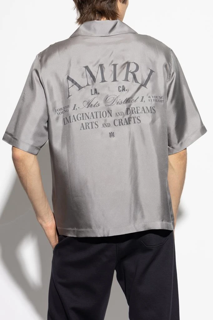AMIRI Silk short sleeve shirt 4