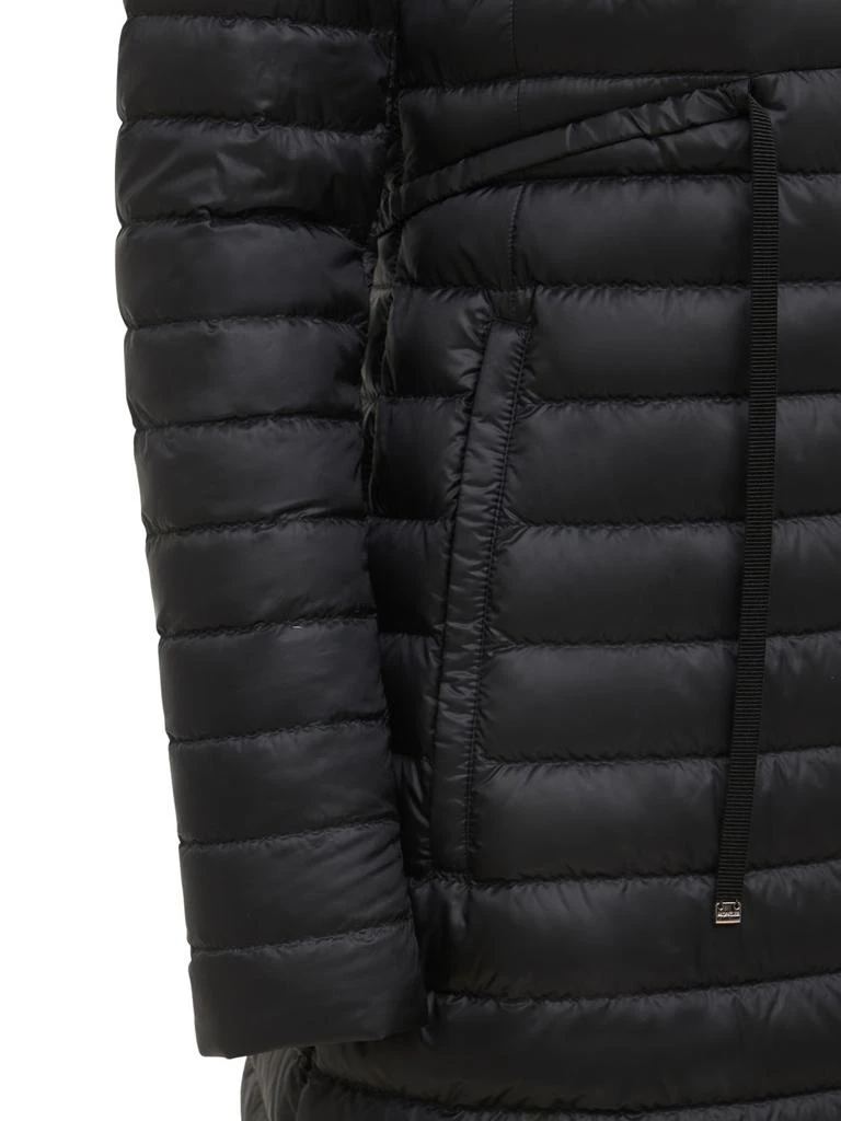 Moncler Barbel Long Nylon Down Jacket 4