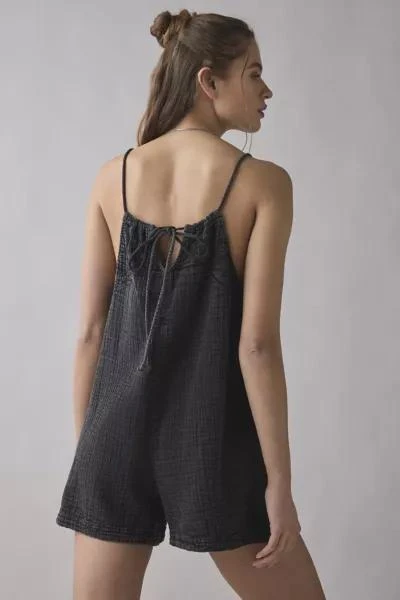 Out From Under Out From Under Cabot Cotton Gauze Tie-Back Romper 2