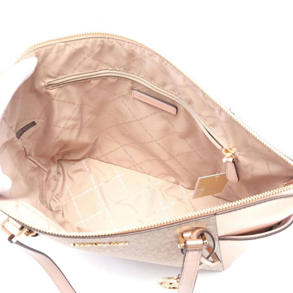 Michael Kors Coated Canvas Leather Tote Bag (Pre-Owned) 3