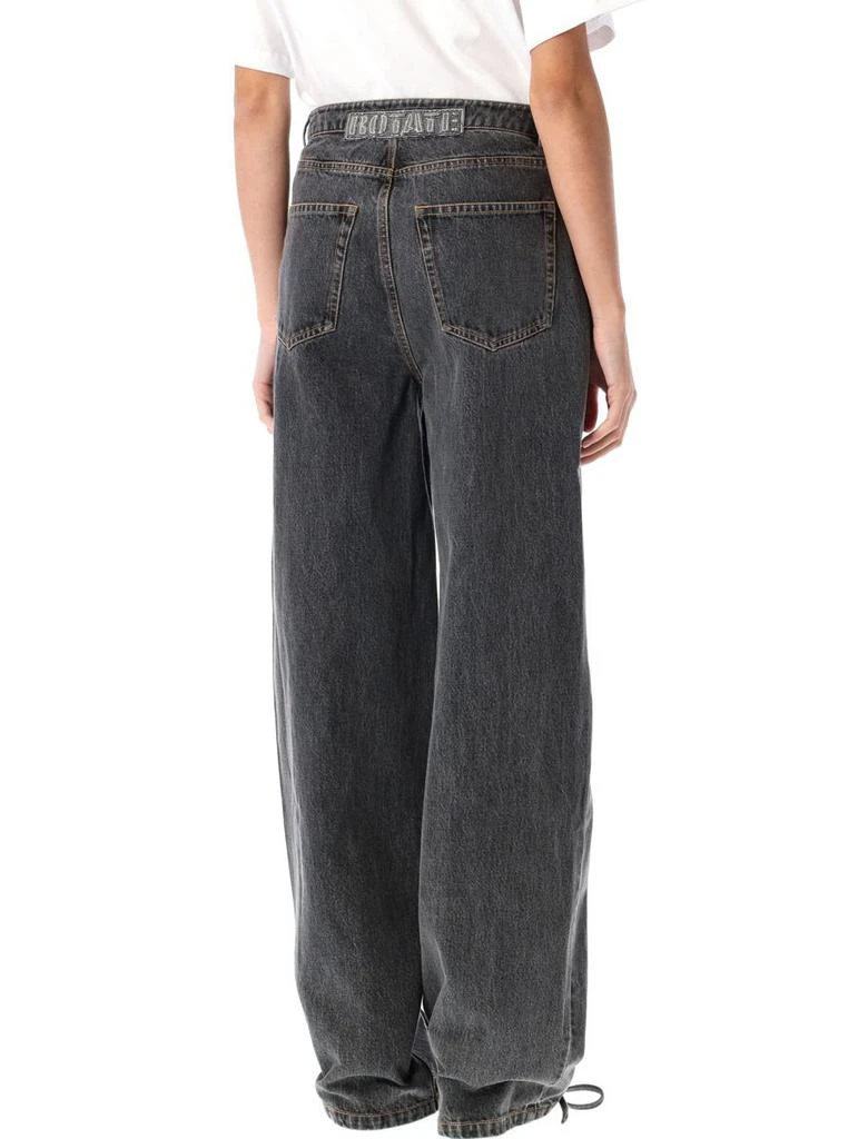 ROTATE Birger Christensen Rotate Birger Christensen Denim Laced Leg Pant 2