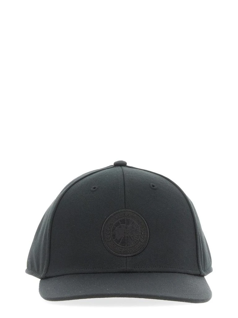 Canada Goose Canada Goose Logo Embroidered Baseball Cap 1