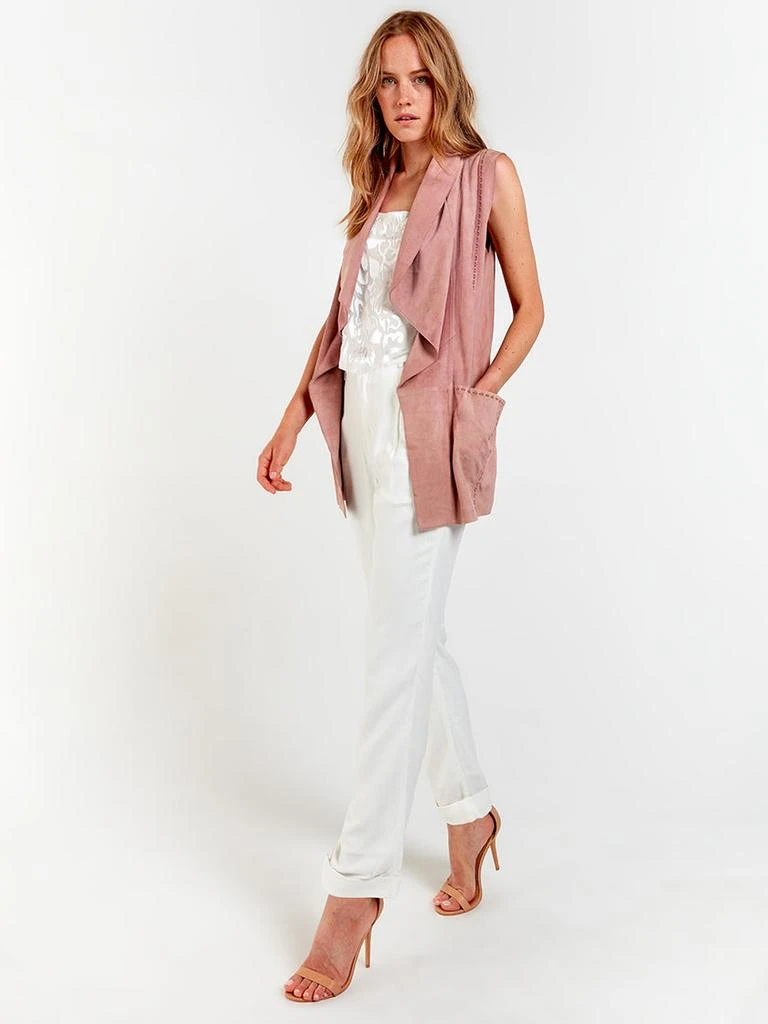 AS by DF Moonlight Suede Drape Vest 1