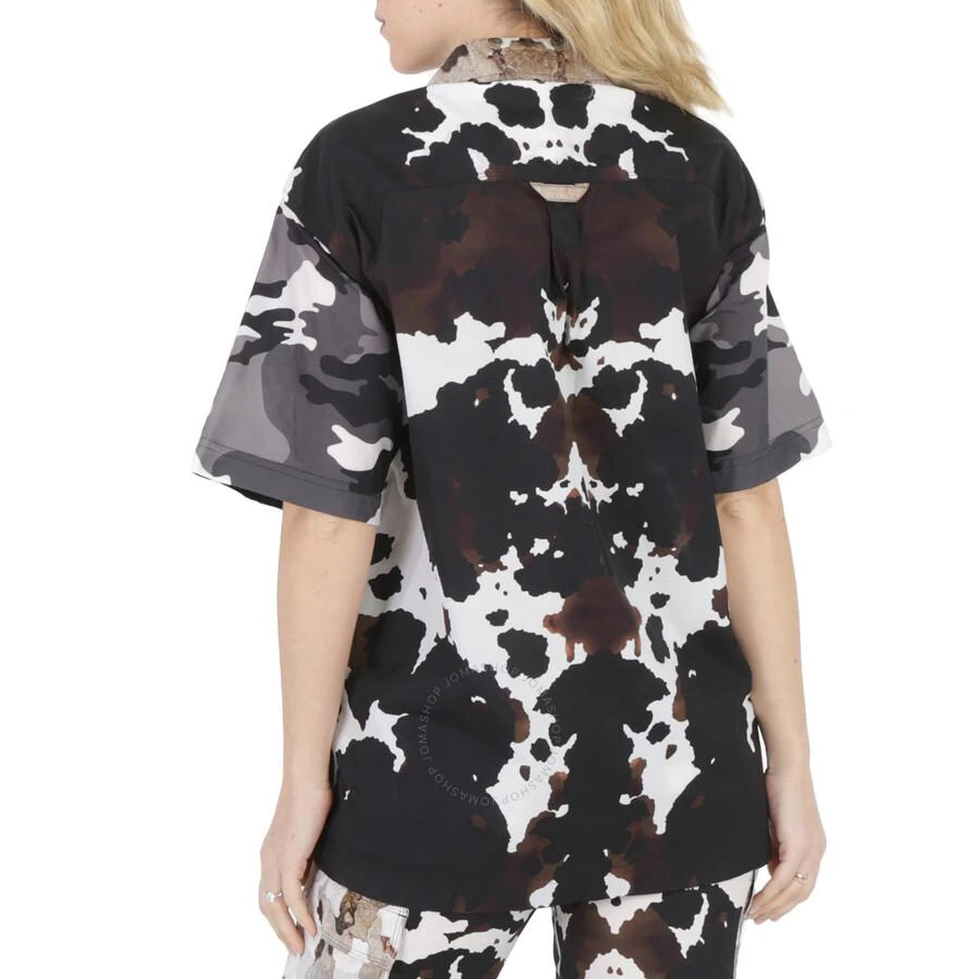 Burberry Honey Camouflage Print Short-Sleeve Shirt 3