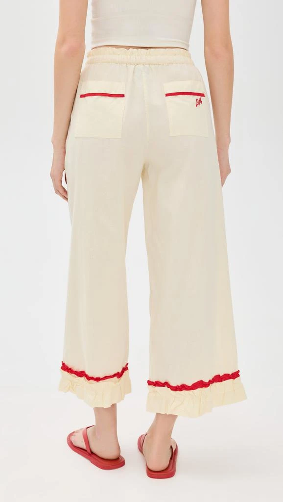 Damson Madder Tula Frilly Hem Trousers 2