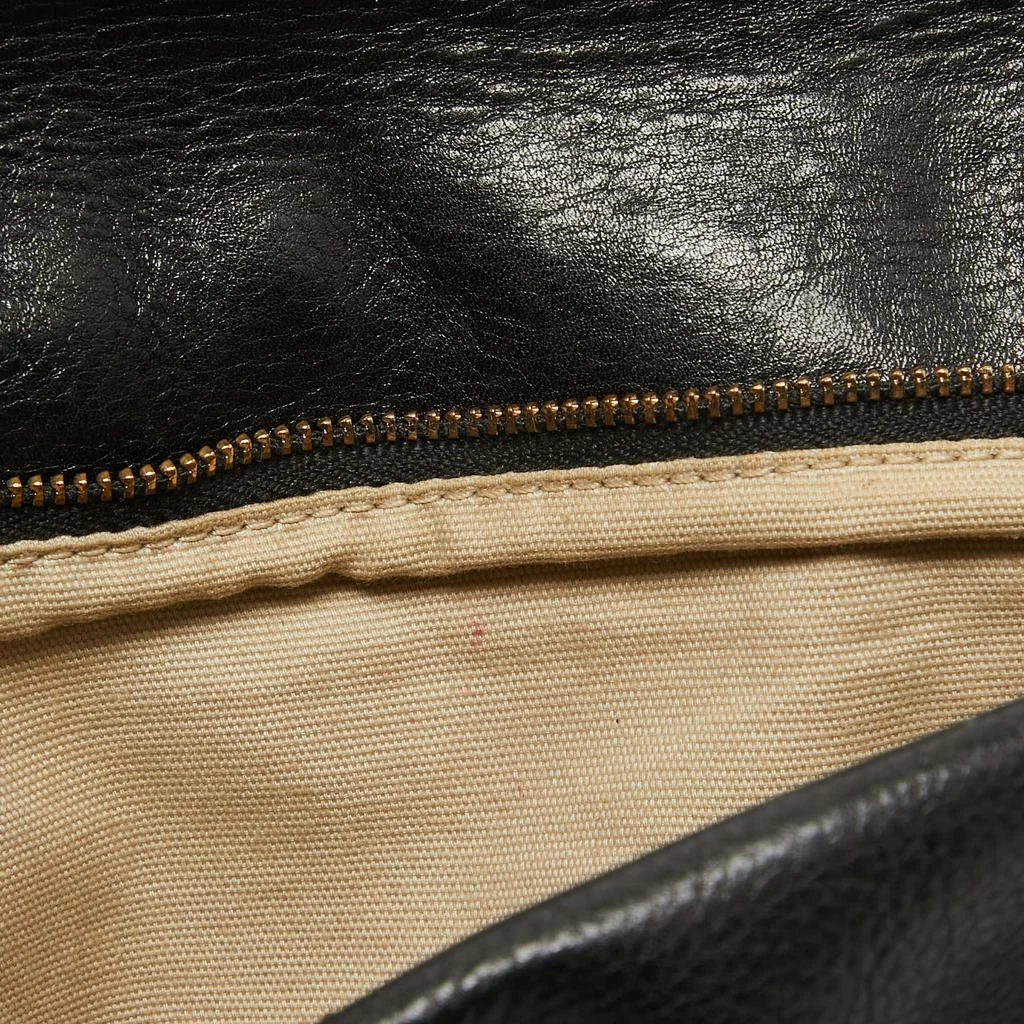 Tory Burch Tory Burch Black Leather Reva Chain Flap Bag 10