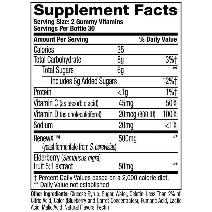 Vitafusion Triple Immune Power Gummy Vitamins 2
