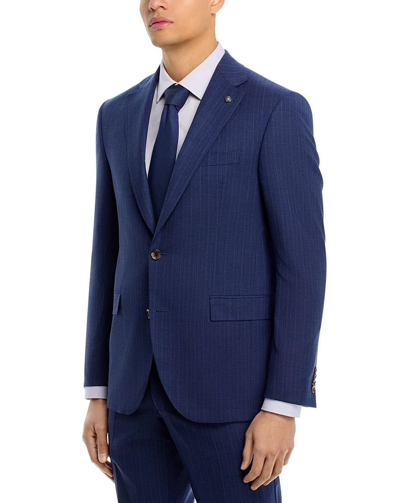 Jack Victor Loro Piana Wool Fabric Tonal Stripe Regular Fit Suit 3