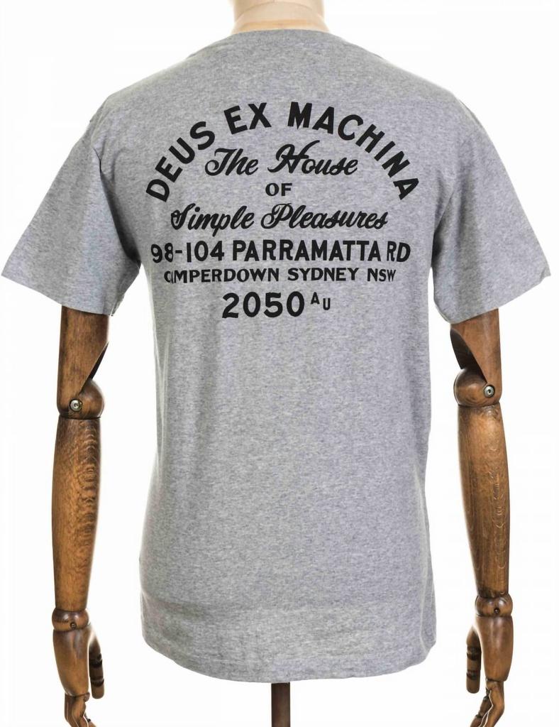 Deus MEN'S CAMPERDOWN AUSTRALIA ADDRESS TEE