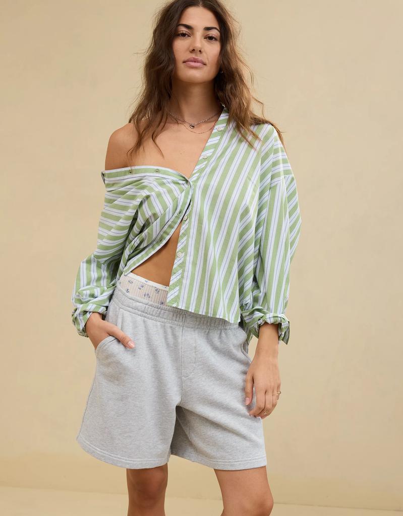Aerie Aerie Long Fleece Short